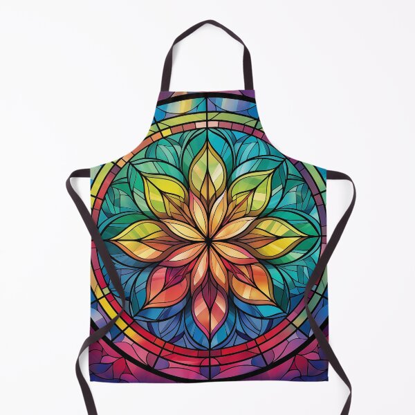 Item preview, Stained glass mandala (2) designed and sold by ArtbyJanineTate.