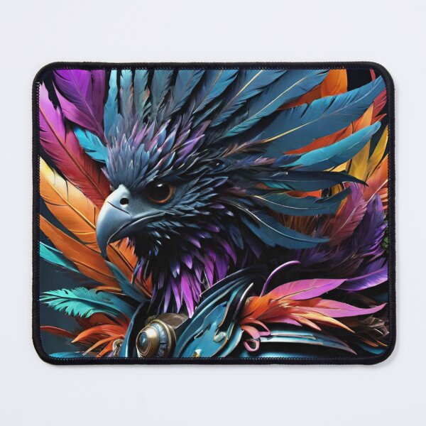 Item preview, Colorful feathers painting  designed and sold by Chantel Fourie.