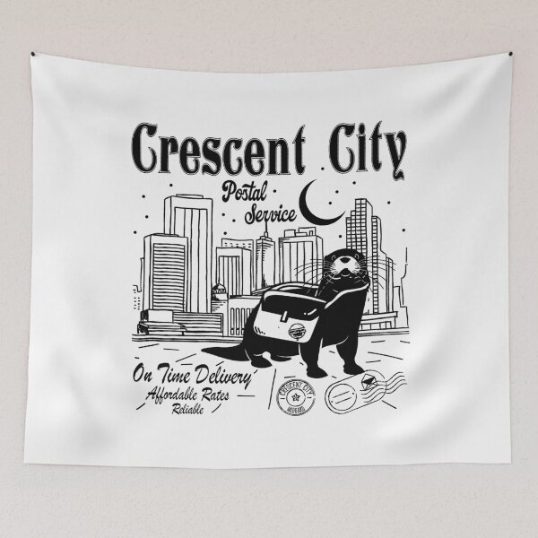 Item preview, Crescent City Postal Service designed and sold by SebastiMatthiro.