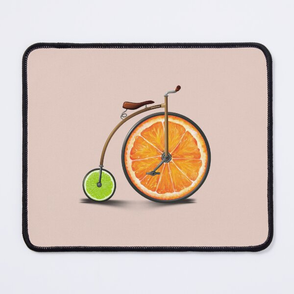 Item preview, Orange and Lime Bike | Penny Farthing | Bike Lovers designed and sold by monkeybusiness.pt.