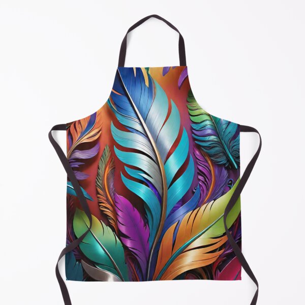 Item preview, Colorful feathers painting  designed and sold by Chantel Fourie.