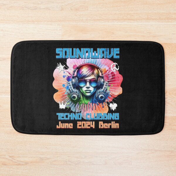Item preview, Soundwave Techno Clubbing Berlin designed and sold by Pflugart.