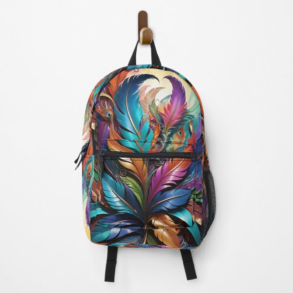 Item preview, Colorful feathers painting designed and sold by Chantel Fourie.
