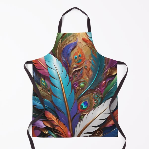 Item preview, Colorful feathers painting  designed and sold by Chantel Fourie.
