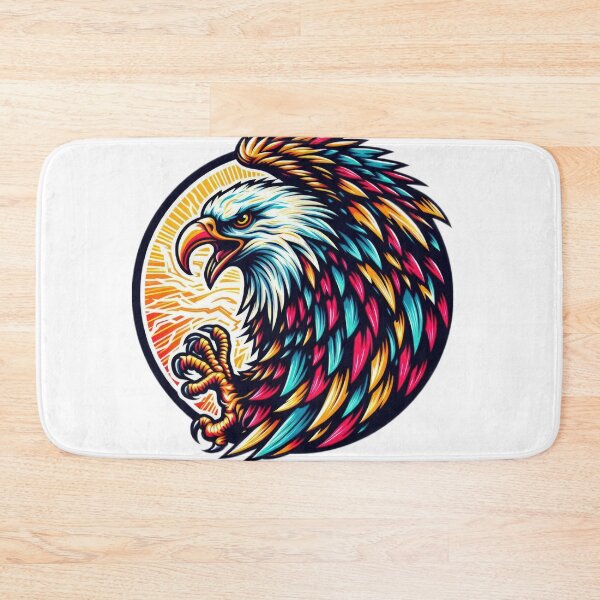Item preview, Funny animal eagle emblem designed and sold by Expressions-Sel.