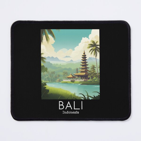 Item preview, A Vintage Travel Illustration of Bali - Indonesia designed and sold by GoodOldVintage.