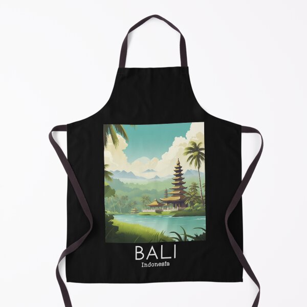 Item preview, A Vintage Travel Illustration of Bali - Indonesia designed and sold by GoodOldVintage.