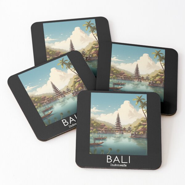 Item preview, A Vintage Travel Illustration of Bali - Indonesia designed and sold by GoodOldVintage.