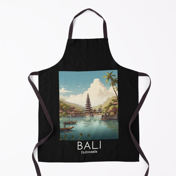 Item preview, A Vintage Travel Illustration of Bali - Indonesia designed and sold by GoodOldVintage.