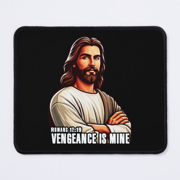 Item preview, Romans 12:19 VENGEANCE IS MINE designed and sold by plushism.