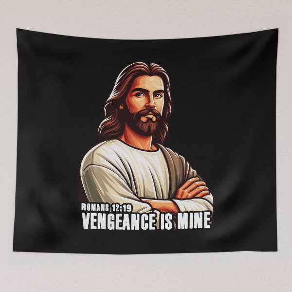 Item preview, Romans 12:19 VENGEANCE IS MINE designed and sold by plushism.