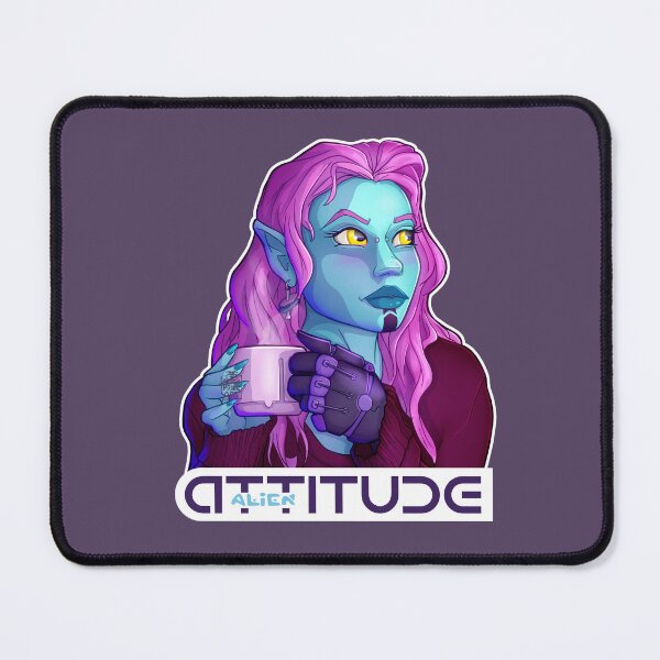 Item preview, Alien Attitude #12 designed and sold by AlienPrideArt.