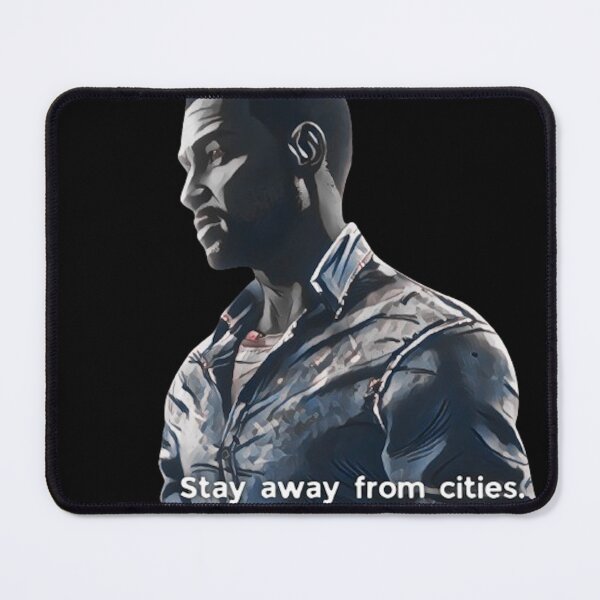 Item preview, STAY AWAY FROM CITIES | LEE TWDG (Dark Dialogue Variant 1) designed and sold by VoltageStone.