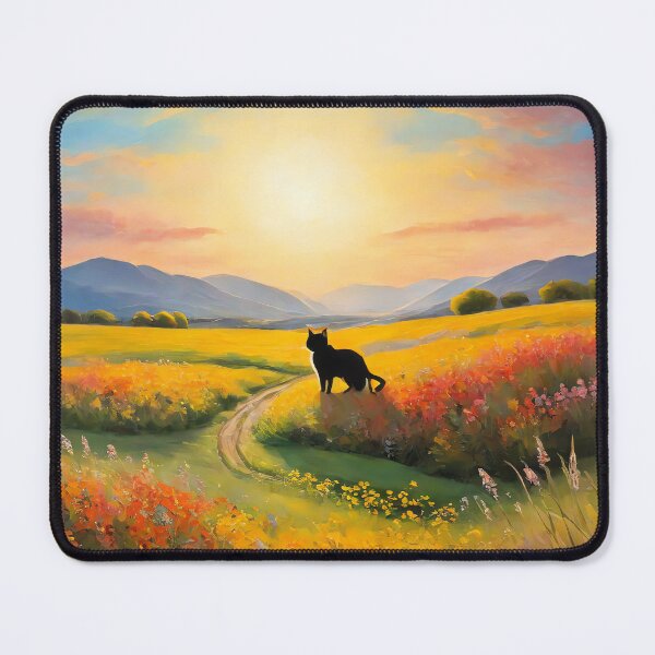 Item preview, Radiant Yellow Sky: A Fauvist Dream in Sun-Drenched Hues designed and sold by PanoramaPrints.