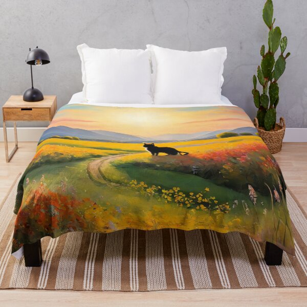 Item preview, Radiant Yellow Sky: A Fauvist Dream in Sun-Drenched Hues designed and sold by PanoramaPrints.