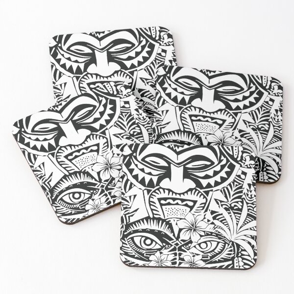 Item preview, Hand Drawn Polynesian Tribal Pattern designed and sold by GrinGalore.