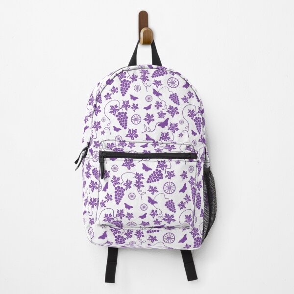 Item preview, French Vineyard Pattern - Purple designed and sold by SquareKeyStudio.
