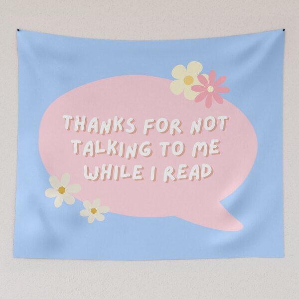Item preview, Thanks For Not Talking To Me While I Read designed and sold by Cawaiico.