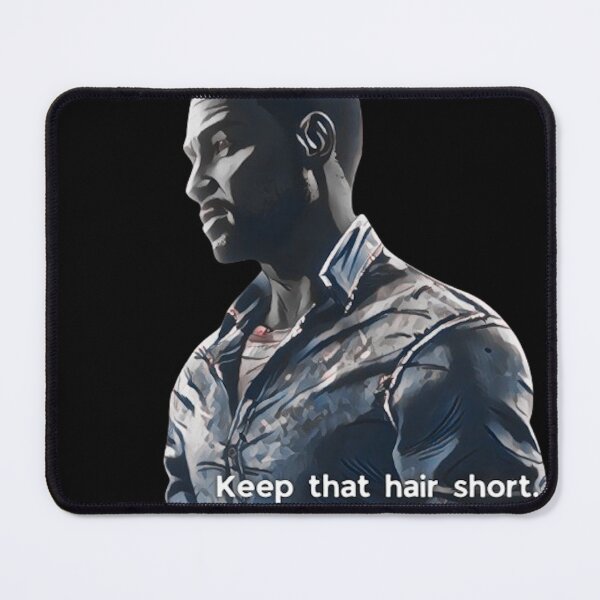 Item preview, KEEP THAT HAIR SHORT | LEE TWDG (Dark Dialogue Variant 2) designed and sold by VoltageStone.