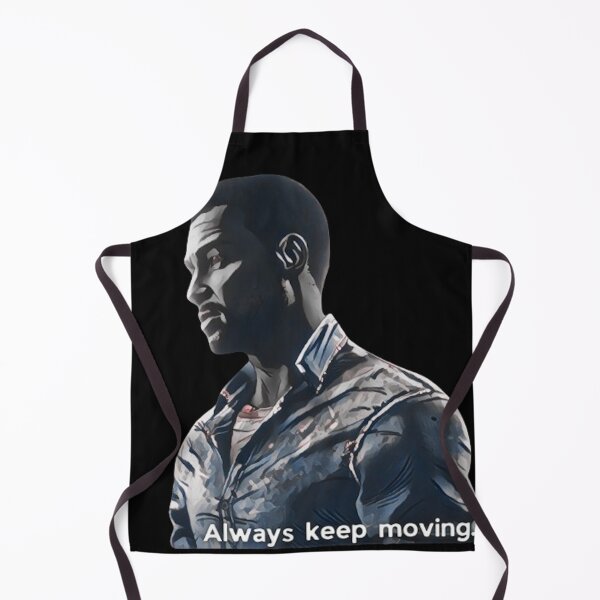 Item preview, ALWAYS KEEP MOVING | LEE TWDG (Dark Dialogue Variant 3) designed and sold by VoltageStone.