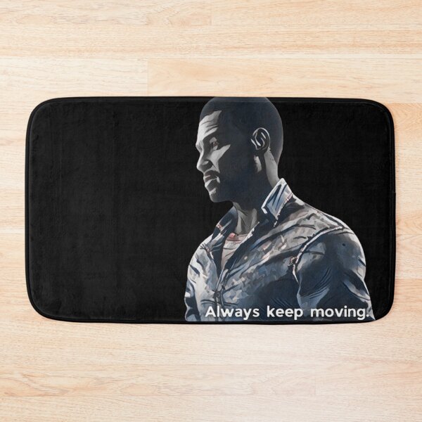 Item preview, ALWAYS KEEP MOVING | LEE TWDG (Dark Dialogue Variant 3) designed and sold by VoltageStone.