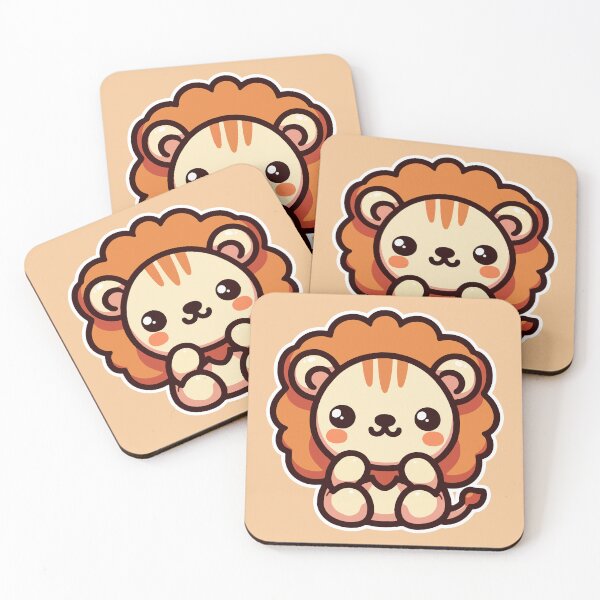 Item preview, Kawaii Cute Lion 2 | Pets and Animals for Men and Women t-shirt designed and sold by panchiTWO.