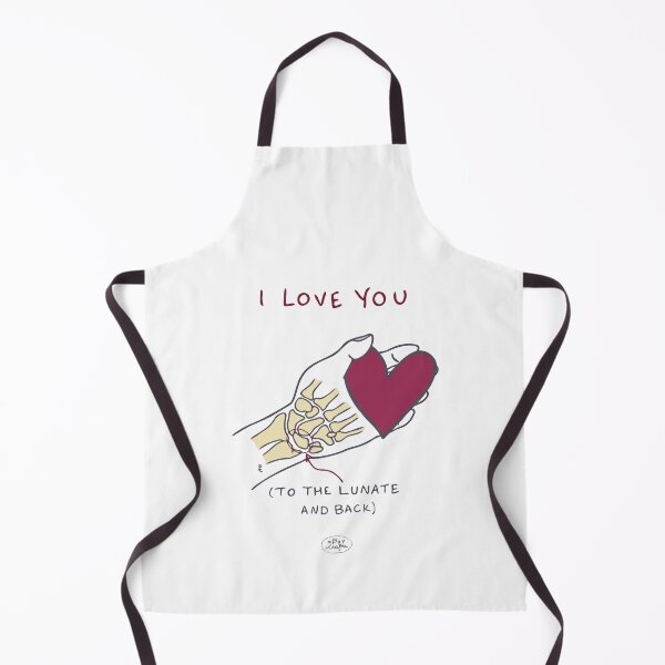 Item preview, I love you to the lunate and back - punny valentines designed and sold by Pxycrafts.