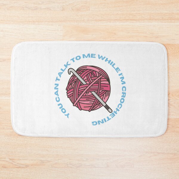 Item preview, you can talk to me while i'm crocheting designed and sold by Iail Ioa.