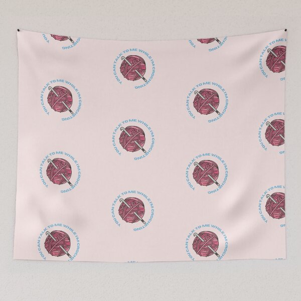 Item preview, you can talk to me while i'm crocheting designed and sold by Iail Ioa.