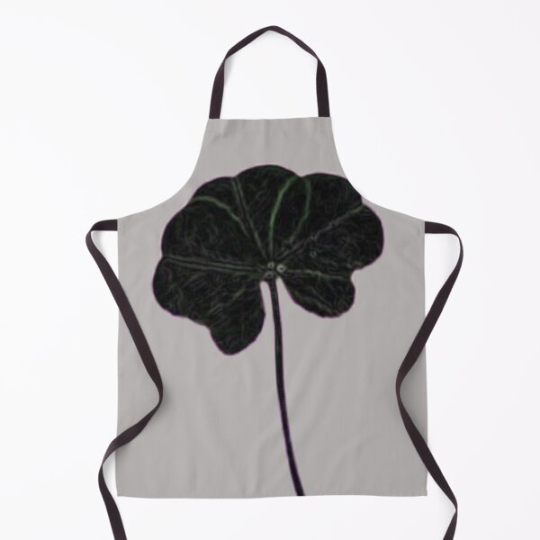 Item preview, Black 5 Leaf Clover Real Wild Plants on Pale Grey designed and sold by kattakitty.