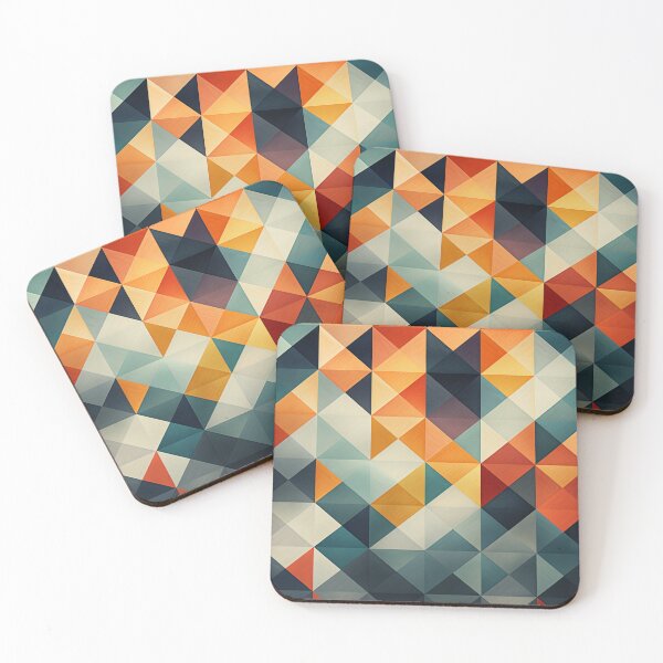 Item preview, Geometric Squares T-Shirt designed and sold by NicolasGlowArt.