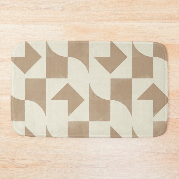 Item preview, Neutral Halftone Geometric Pattern II designed and sold by Sumaia Sharmin.