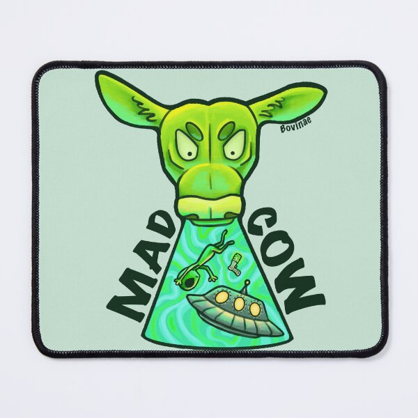 Item preview, Mad Alien Cow designed and sold by Bovinae Art.