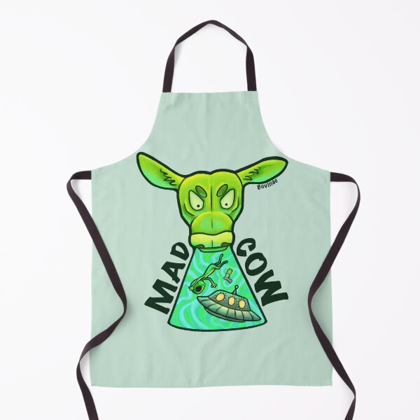 Item preview, Mad Alien Cow designed and sold by Bovinae Art.
