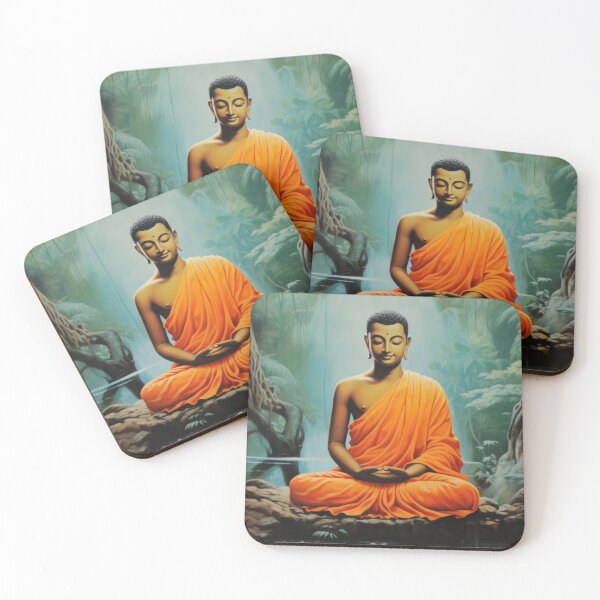 Item preview, Siddhartha Gautama meditates designed and sold by Mauswohn.