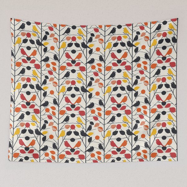 Item preview, Bird Print Pattern designed and sold by MadeByBen.