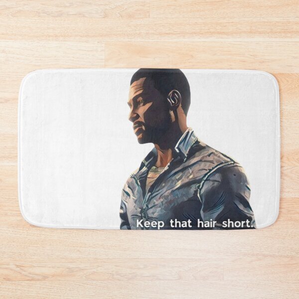 Item preview, KEEP THAT HAIR SHORT | LEE TWDG (Plain Dialogue Variant 2) designed and sold by VoltageStone.