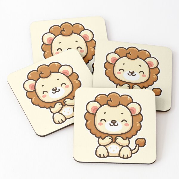 Item preview, Kawaii Cute Lion 3 | Pets and Animals for Men and Women t-shirt designed and sold by panchiTWO.