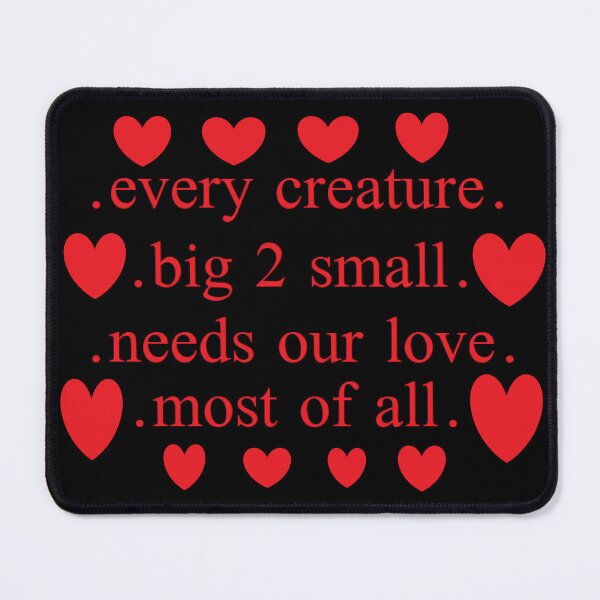 Item preview, love for all creatures  designed and sold by richard ely.