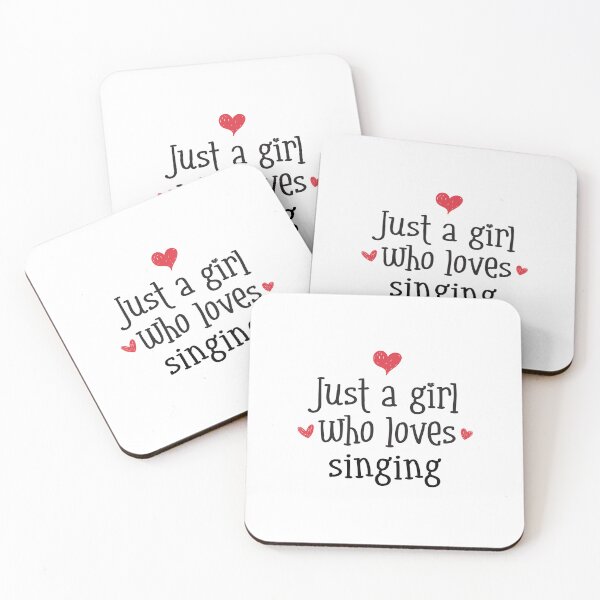 Item preview, Just A Girl Love Singing melody song pitch musical voice designed and sold by w1ckerman.