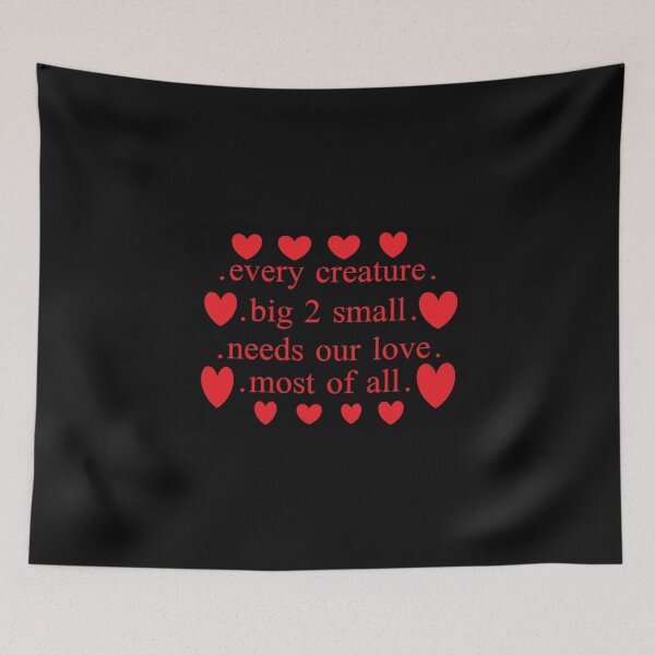 Item preview, love for all creatures  designed and sold by richard ely.