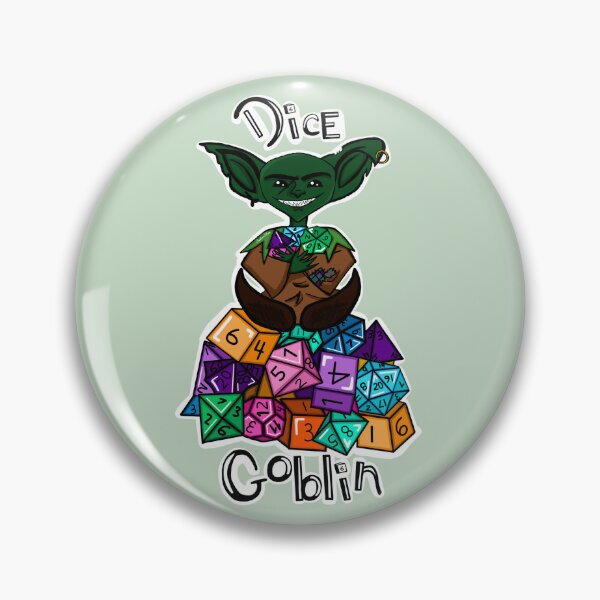 Item preview, Dice Goblin designed and sold by Tres Corda Designs.