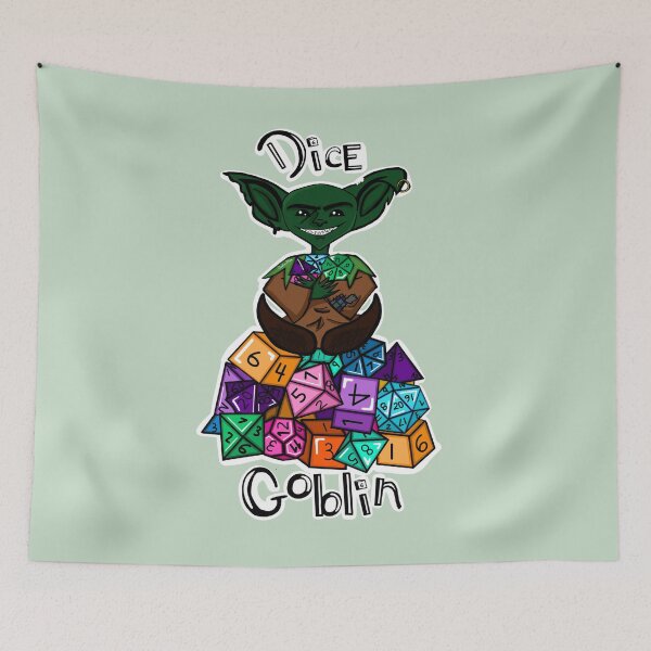 Item preview, Dice Goblin designed and sold by Tres Corda Designs.