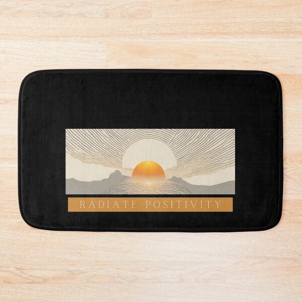 Item preview, Radiate positivity - simple text, minimalism designed and sold by coolvibes-shop.