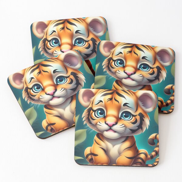Item preview, sad tiger cub designed and sold by GCBTienda.