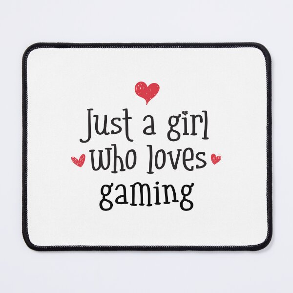 Item preview, Just A Girl Love Gaming Gamer Gaming Skill Multiplayer designed and sold by w1ckerman.