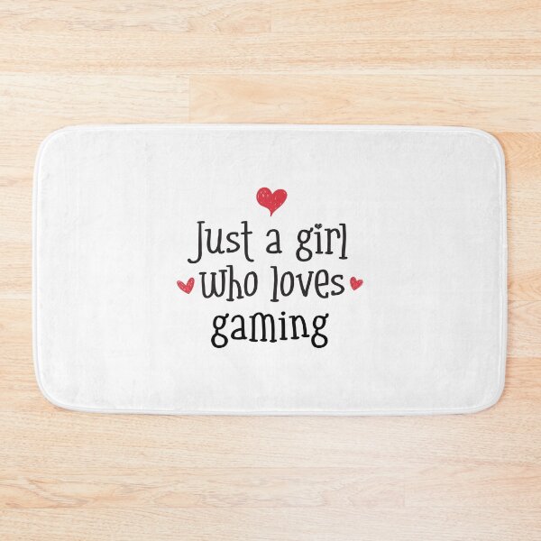 Item preview, Just A Girl Love Gaming Gamer Gaming Skill Multiplayer designed and sold by w1ckerman.