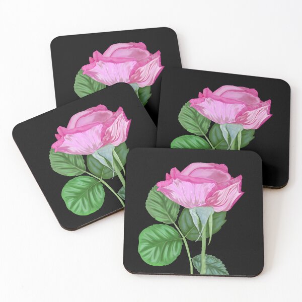 Item preview, pink rose with velvety petals designed and sold by BirdiBear.
