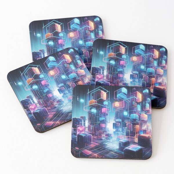 Item preview, Futuristic Geometry designed and sold by NicolasGlowArt.