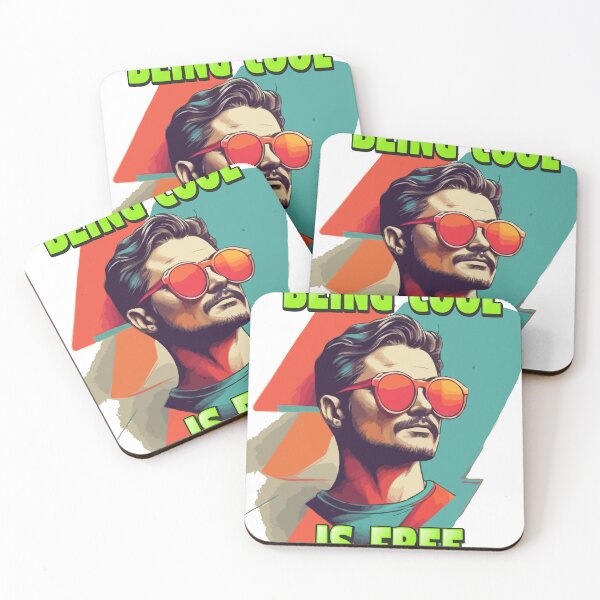Item preview, Be cool gift retro art vintage illustration designed and sold by X-ecute.